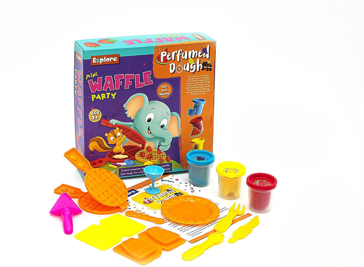 Explore Perfumed Dough Mini Waffle Party | 13048