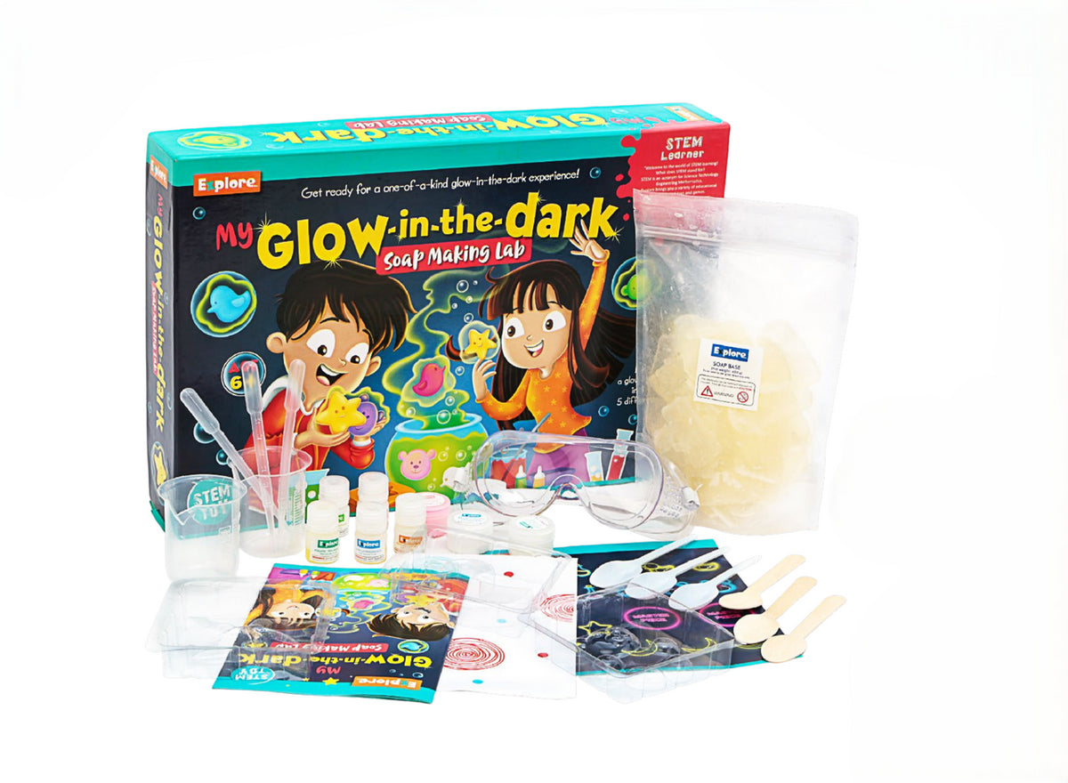 Explore My Glow In The Dark Soap Making Lab | 13049