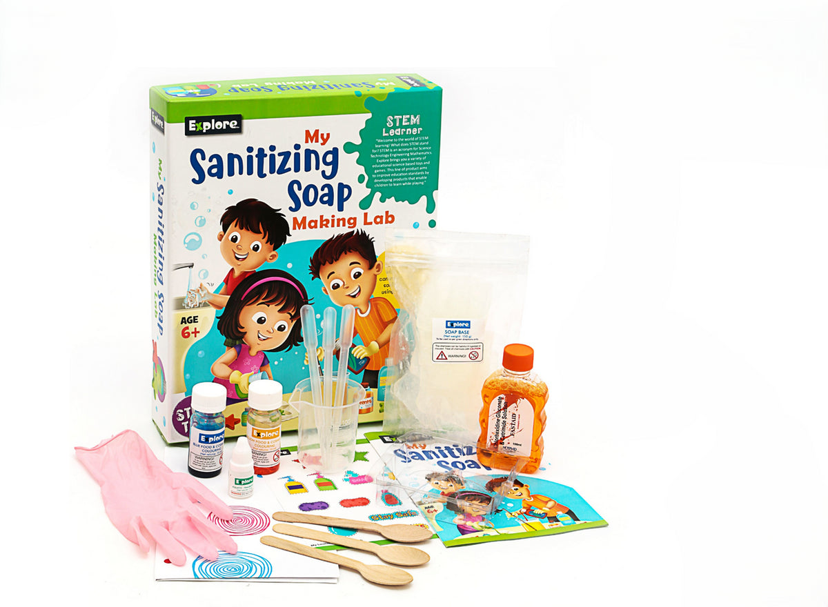 Explore My Sanitizing Soap Making Lab | 13061