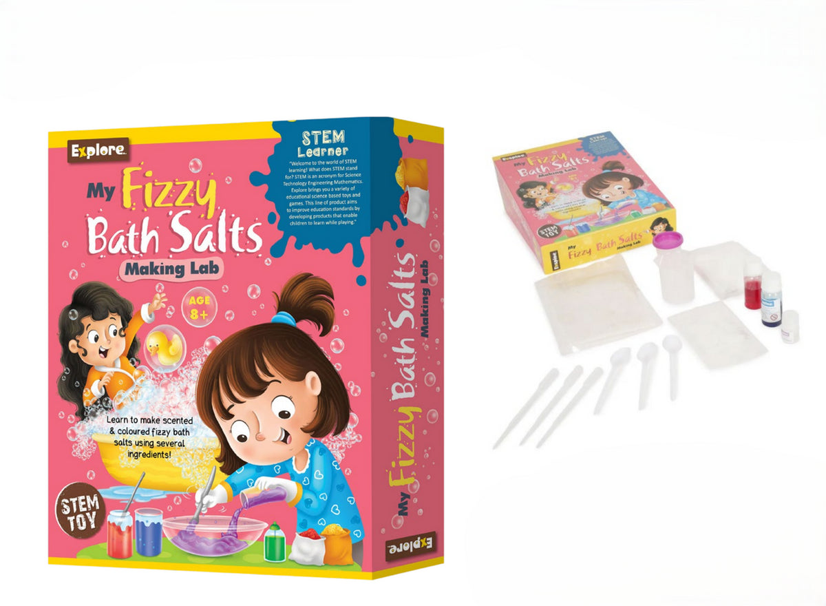 Explore My Fizzy Bath Salts Making Lab | 13063