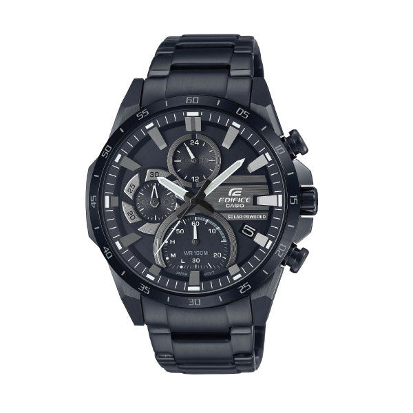 Casio Edifice Men Solar Chronograph Watch - Black | EQS-940DC-1AVUDF