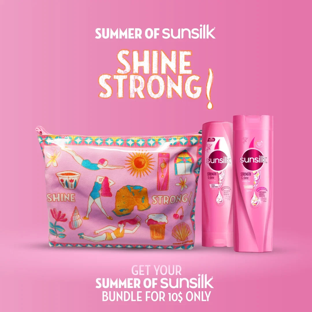 Summer of Sunsilk Strength & Shine Bundle with Pouch | 281493
