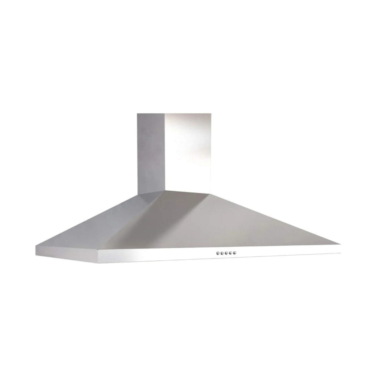 FLORA Wall Mounted Hood 60cm 436 M3/H Push Bottoms Inox | FLWH13-EL43-60X
