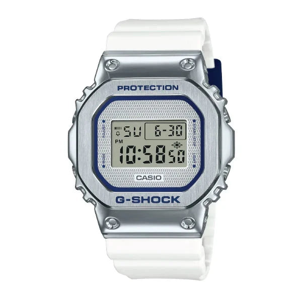 Casio G-SHOCK Metal Digital Men Watch - Silver&White | GM-5600LC-7DR
