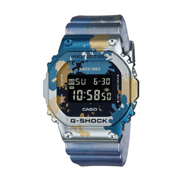 Casio G-SHOCK Metal Digital Men Watch - Blue Multicolor | GM-5600SS-1DR