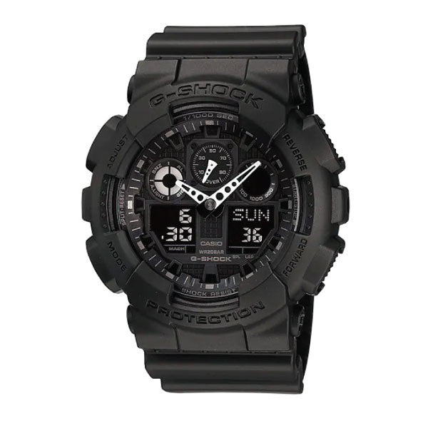 Casio G-SHOCK Casual Men Watch - Black | GA-100-1A1DR