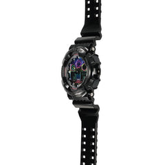 Casio G-SHOCK Virtual Rainbow Casual Men Analog-Digital Watch - Black & Multicolor | GA-100RGB-1ADR