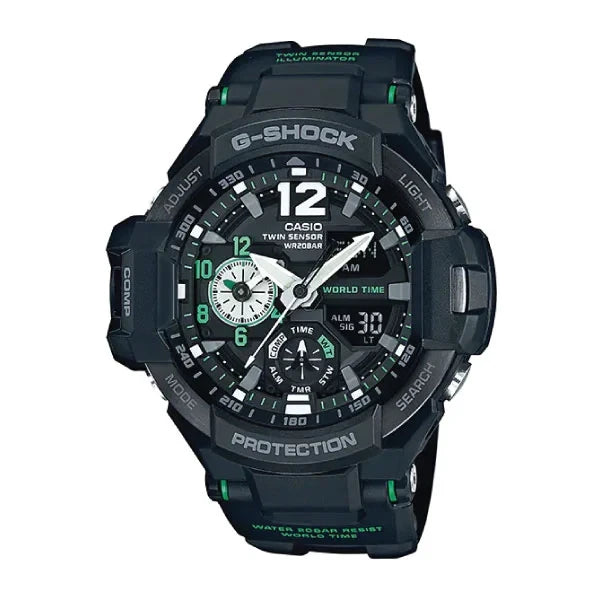 Casio G-SHOCK MASTER OF G GRAVITYMASTER Men Watch - Black | GA-1100-1A3DR