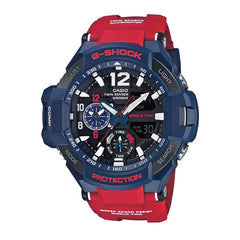 Casio G-SHOCK MASTER OF G GRAVITYMASTER Men Watch - Blue Red | GA-1100-2ADR