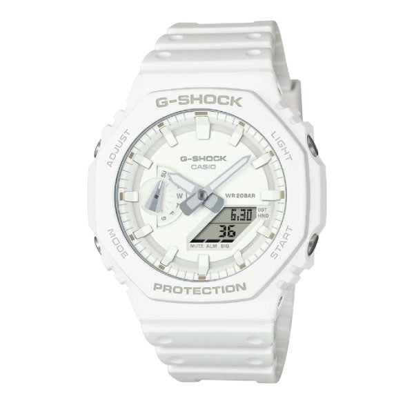 Casio G-SHOCK Casual Men Watch - White | GA-2100-7A7DR