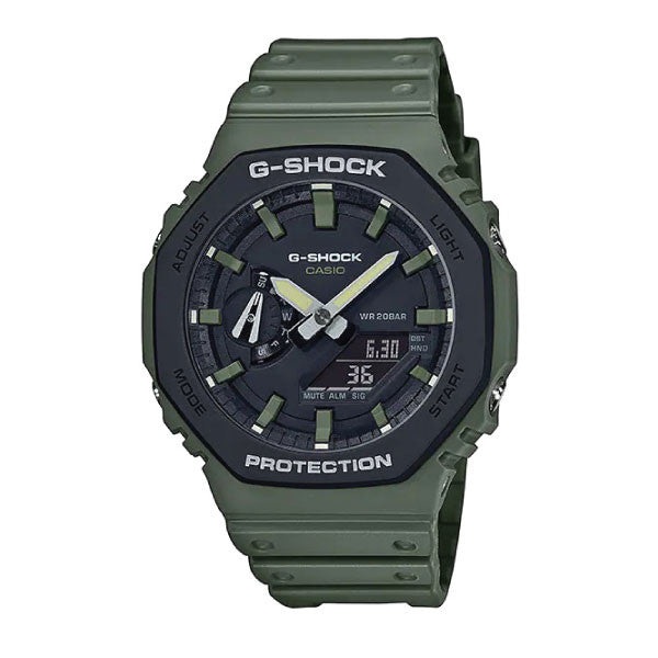 Casio G-SHOCK Utility Color Casual Men Analog-Digital Watch - Green | GA-2110SU-3ADR