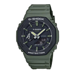 Casio G-SHOCK Utility Color Casual Men Analog-Digital Watch - Green | GA-2110SU-3ADR