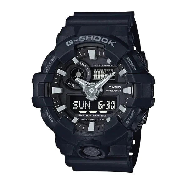 Casio G-SHOCK Casual Men Watch - Black | GA-700-1BDR