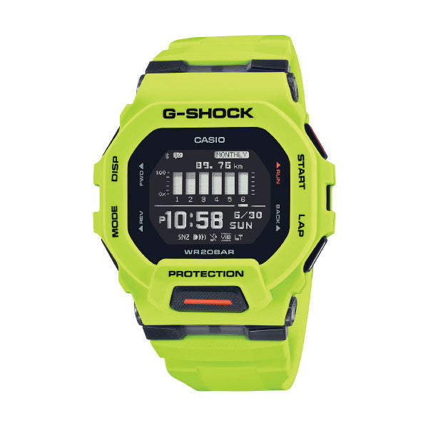 Casio G-SHOCK Bluetooth Digital Men Watch - Lime Green | GBD-200-9DR