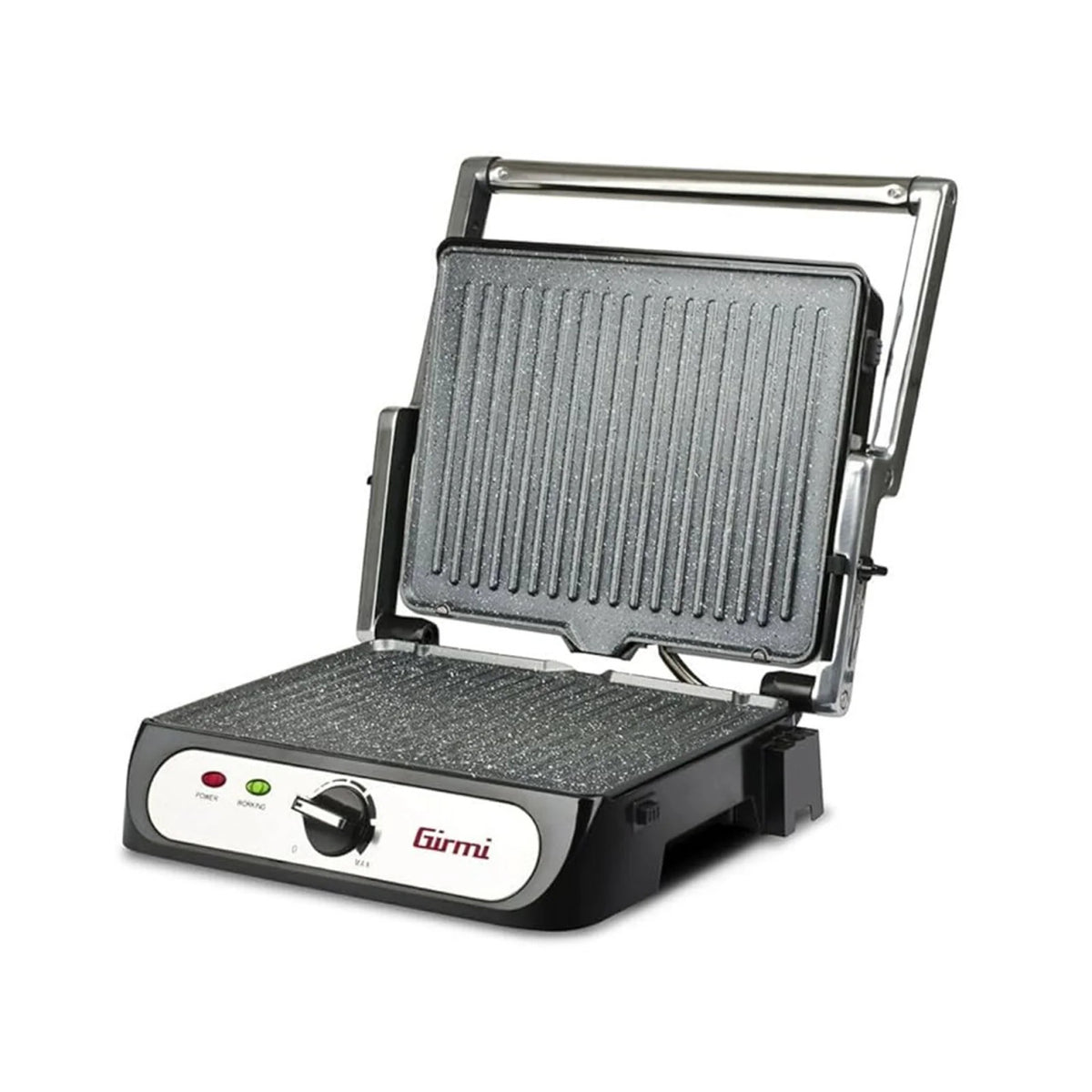 Girmi Contact Grill 2000w Non Stick Stainless Steel | GBS41