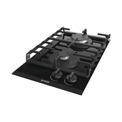 GORENJE Hob 30Cm Domino 2 Gas Burners Vitro Ceramic Black |  GC321B