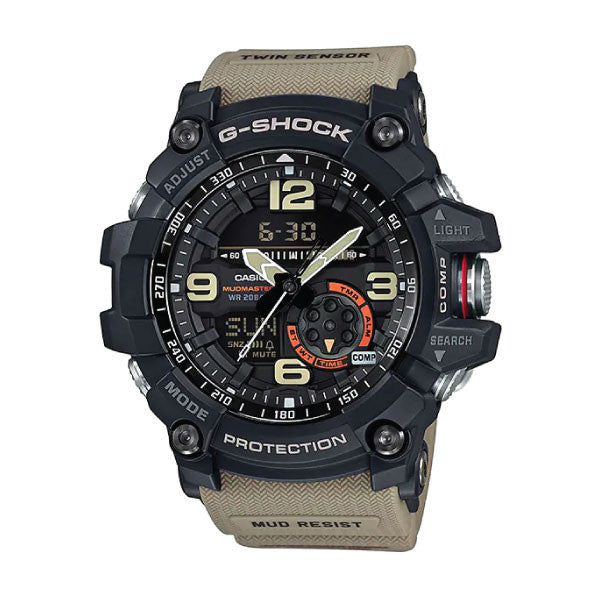 Casio G-SHOCK MASTER OF G MUDMASTER Men Watch - Black / Brown | GG-1000-1A5DR
