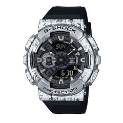 Casio G-SHOCK Metal-Covered Men Analog-Digital Watch - Black & Grey | GM-110GC-1ADR