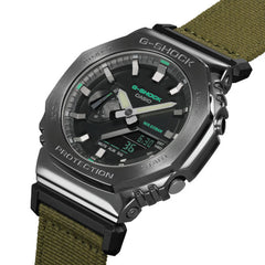Casio G-SHOCK Utility Metal Men Analog-Digital Watch - Green & Grey | GM-2100CB-3ADR