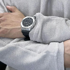 Casio G-SHOCK Grunge Camouflage Casual Men Analog-Digital Watch - Black & Grey | GM-2100GC-1ADR