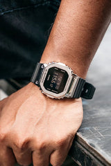 Casio G-SHOCK Metal Men Watch - Silver | GM-5600-1DR