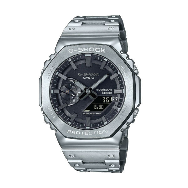 Casio G-SHOCK Solar Men Watch - Silver Black | GM-B2100D-1ADR