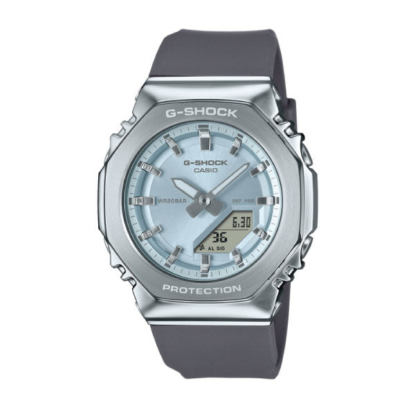 Casio G-SHOCK Women Analog-Digital Watch - Blue & Grey | GM-S2110-2ADR