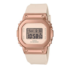 Casio G-SHOCK Metal Women Digital Watch - Pink & Rose Gold | GM-S5600UPG-4DR