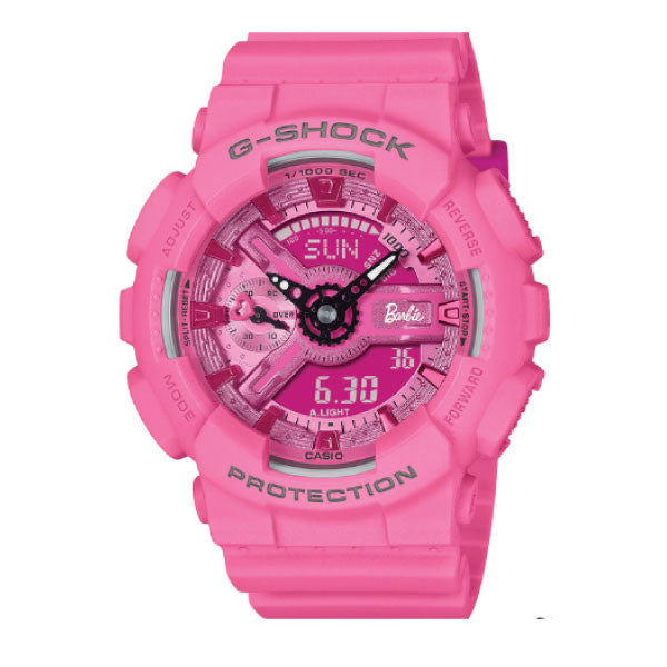 Casio G-SHOCK Barbie™ Collaboration Model Women Watch - Pink | GMA-S110BE-4ADR