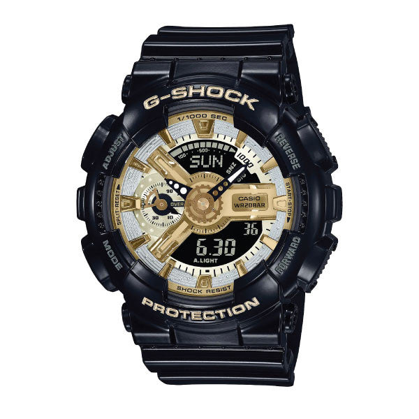 Casio G-SHOCK Women Watch - Black Gold | GMA-S110GB-1ADR