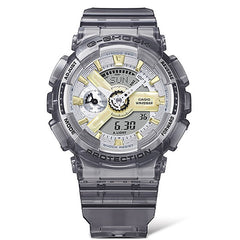Casio G-SHOCK Gold and Silver Skeleton Women Watch - Grey | GMA-S110GS-8ADR