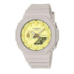 Casio G-SHOCK Nature’s Color Casual Women Analog-Digital Watch - Beige & Yellow | GMA-S2100NC-4ADR