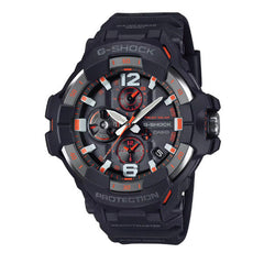 Casio G-SHOCK GRAVITYMASTER Bluetooth Solar Men Watch - Black & Orange | GR-B300-1A4DR
