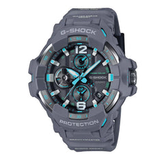 Casio G-SHOCK GRAVITYMASTER Bluetooth Solar Men Watch - Grey & Blue | GR-B300-8A2DR