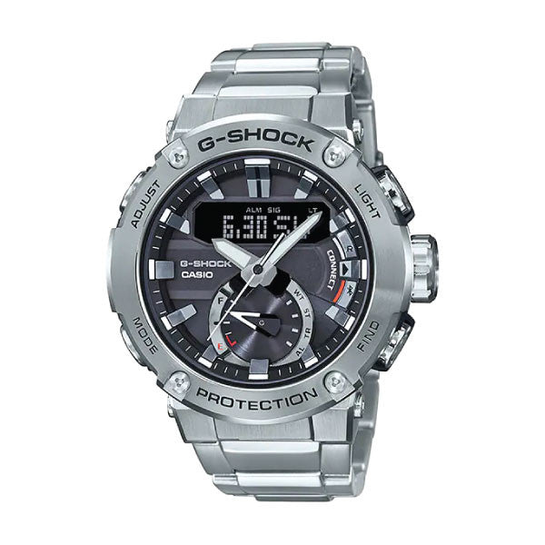 Casio G-SHOCK G-STEEL Men Watch - Silver | GST-B200D-1ADR
