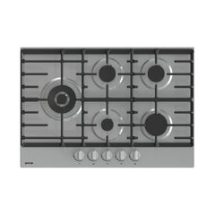 GORENJE Hob 75 Cm 5 Gas Burners Inox |  GW751X