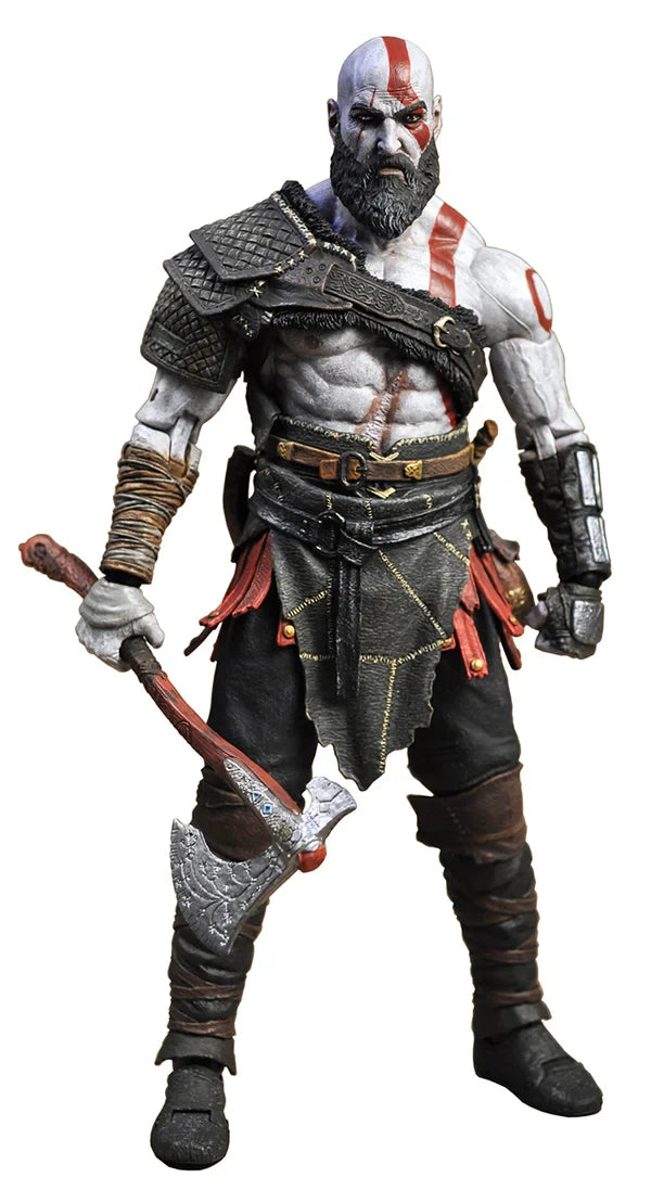God of War 4 Kratos Model Decoration Hand-made PVC Figure 20cm