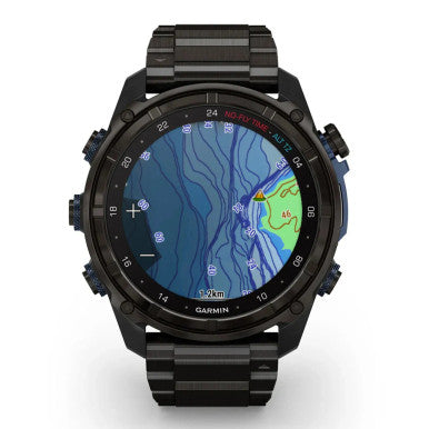 Garmin Descent Mk3i 51mm - Carbon Grey DLC Titanium With DLC Titanium Band | 010-02752-14