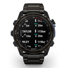 Garmin Descent Mk3i 51mm - Carbon Grey DLC Titanium With DLC Titanium Band | 010-02752-14