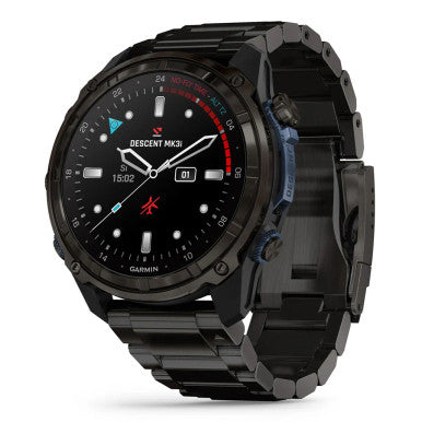 Garmin Descent Mk3i 51mm - Carbon Grey DLC Titanium With DLC Titanium Band | 010-02752-14