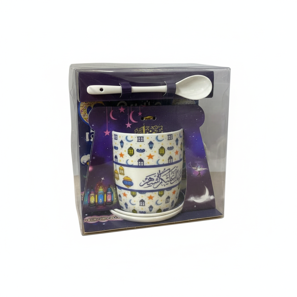 Copy of Ramadan Kareem Ceramic Mug – Arabic Calligraphy Night Design (Gift Box) | 7161-30