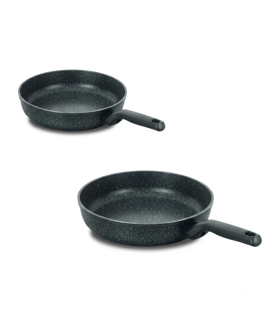 Korkmaz Set of 2 Ornella Frypan 24 + 28 cm