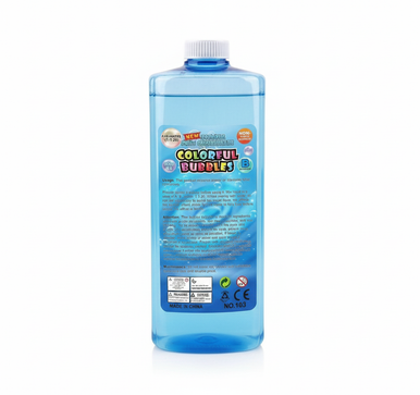 Concentrated Bubble Solution Liquid Refill Bottle - Blue | 103B