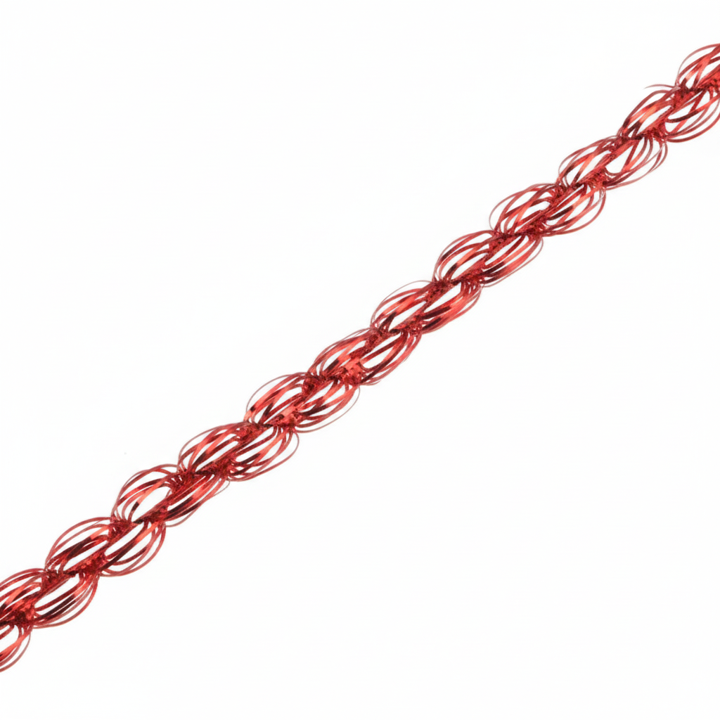Twisted Rope Garland - Vivid Red | ALXJ-8091