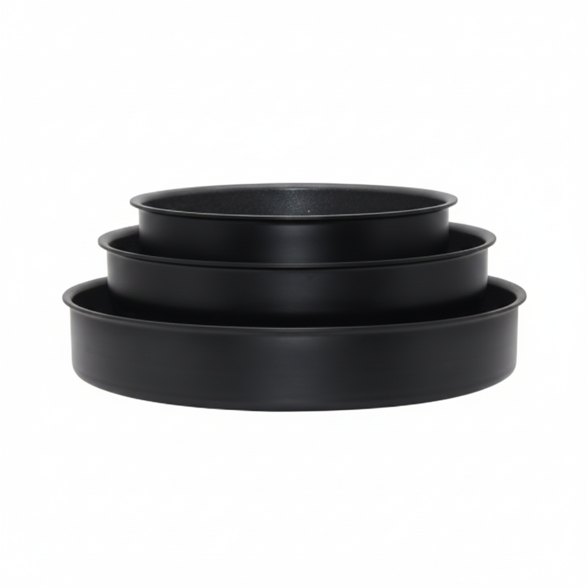 Queen Chef 3-Piece Granite Nonstick Round Pan Set, All Heat Sources | Round Pan