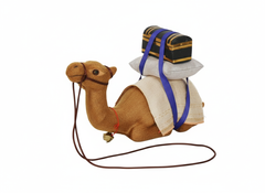 Christmas Decorative Camel Figurine - Loaded Saddle Design | AL140