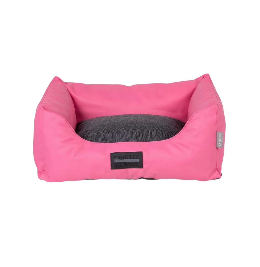 Camon Boston Pet Sofa - Fuchsia Anthracite 80 × 67 × 22 cm | ACP171/E.2