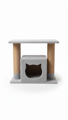 OEM Cat Scratcher Stand with Large Head - Blue