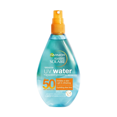 Garnier Ambre Solaire UV Water Spray SPF 50 with Aloe Vera Water 150ml