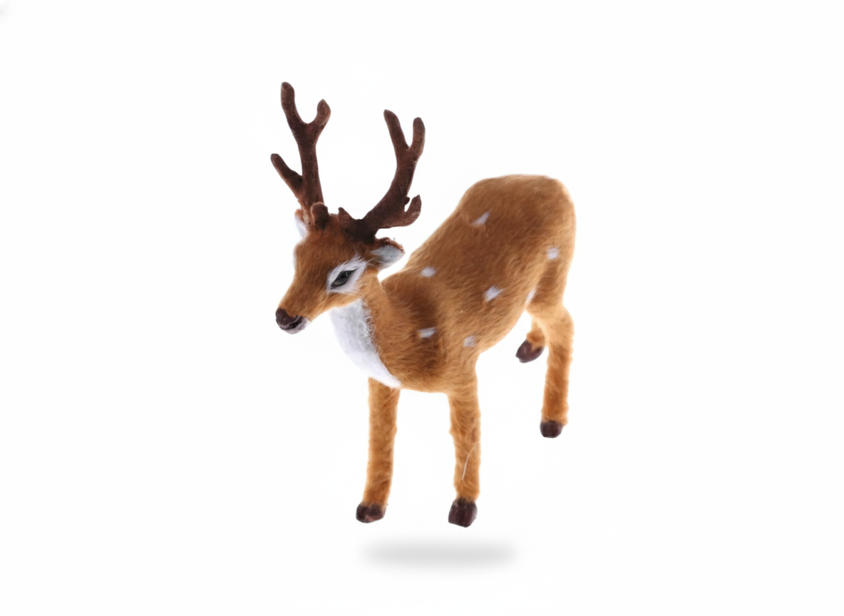 Christmas Standing Reindeer Figurine 20 cm | AL539